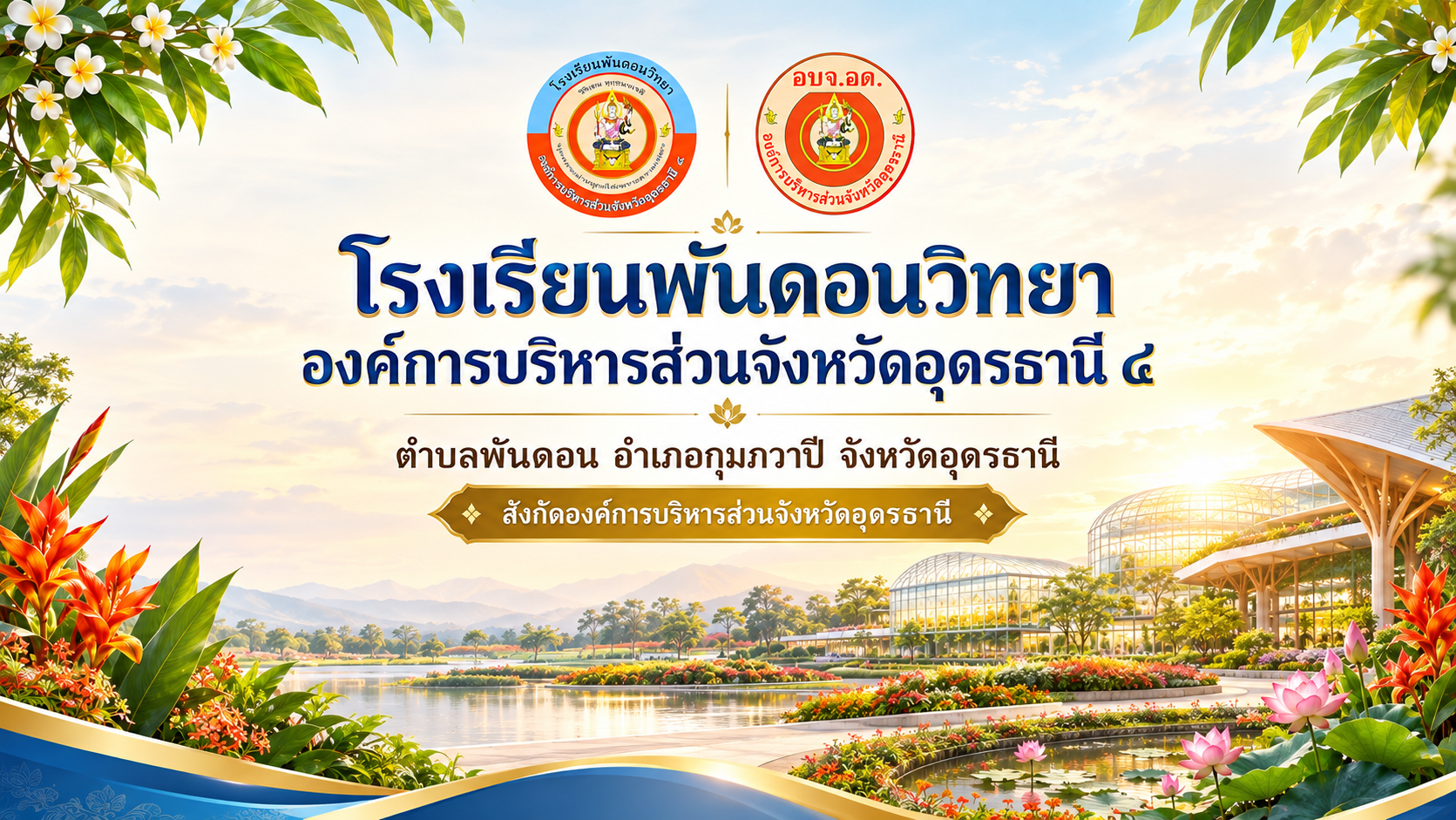 ภาพหน้าปกโรงเรียนพันดอนวิทยา 1